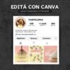 Plantillas del Kit Canva Pastelería en formato historia y reel ancho con colores pasteles y detalles gourmet.