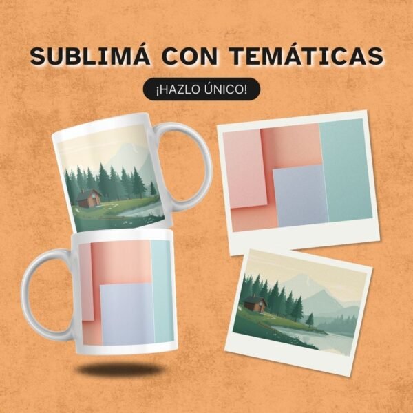 Previsualización de arte cozy listo para sublimar