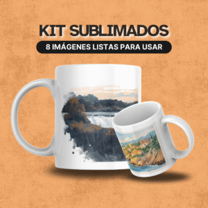 Mockup fullwrap V6 con patrón geométrico abstracto