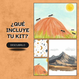 Mockup fullwrap 8 con diseño continuo de colores armonizados